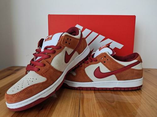 Cheap Nike Dunk Shoes Wholesale Men and Women Brown red hook-179